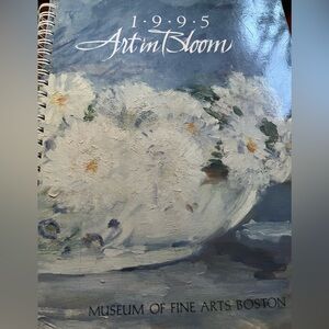 1995 Art in Bloom Museum of Fine Arts Boston Appointment Book